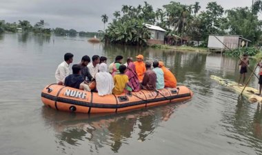 আসাম-মেঘালয়ে বন্যায় মৃত বেড়ে ৪২, ত্রিপুরায় ১০ হাজার গৃহহীন