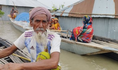 কুড়িগ্রামে বন্যা পরিস্থিতির অবনতি, মৎস্য খাতে ৫৪ কোটি টাকার ক্ষতি