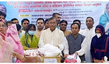 বন্যার্তদের নিয়ে রাজনীতি করছে বিএনপি