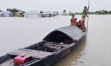 কুড়িগ্রামে বন্যার পানি কমলেও বেড়েছে পানিবাহিত রোগ