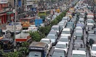 সপ্তাহের শেষ দিনে যানজটে নাকাল রাজধানীবাসী