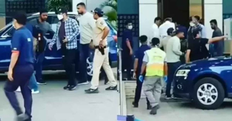 পুলিশি প্রহরায় বিমানবন্দরে সালমান, কোথায় গেলেন তড়িঘড়ি