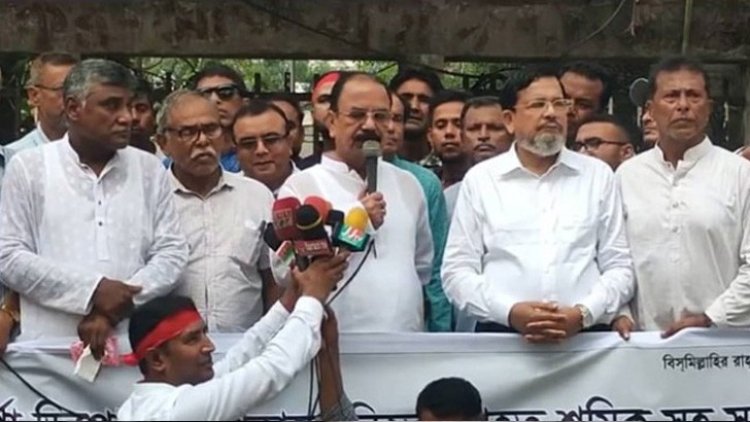 সরকারের পতন ছাড়া সমস্যার সমাধান হবে না: গয়েশ্বর