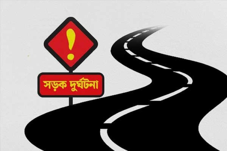 দুই ট্রাকের মাঝে মোটরসাইকেল, প্রাণ গেলো ২ যুবকের