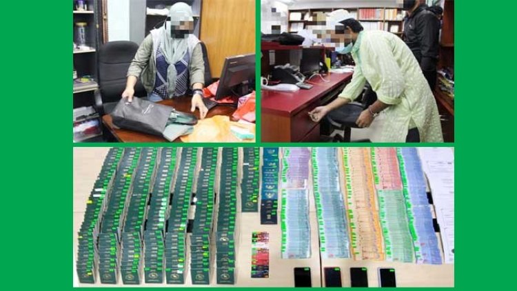 মালয়েশিয়ায় ভিসা জালিয়াতি, বাংলাদেশি ৪৫৭ পাসপোর্টসহ গ্রেফতার ৬