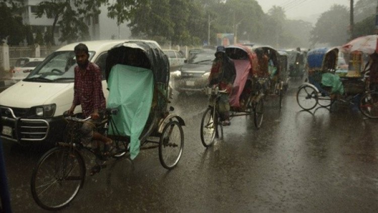 সারাদেশে বৃষ্টির সঙ্গে তাপমাত্রা বাড়বে