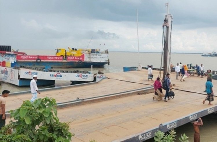 পাটুরিয়া-দৌলতদিয়ায়ও পদ্মা সেতুর প্রভাব