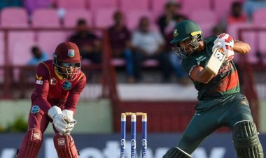 ৫৫ বল হাতে রেখেই ওয়েস্ট ইন্ডিজের বিপক্ষে জিতল বাংলাদেশ