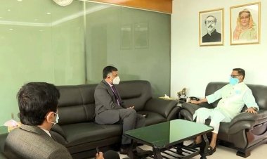  ওবায়দুল কাদেরের সঙ্গে দোরাইস্বামীর সাক্ষাৎ