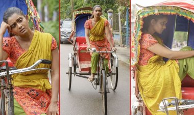  ‘রিকশা গার্ল’ হয়ে দর্শকদের কাঁদাচ্ছেন তানজিন তিশা