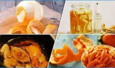 কমলার খোসার ব্যবহার ও উপকারিতা