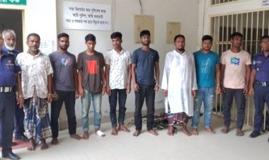 কটিয়াদীতে যুবককে কুপিয়ে খুন, গ্রেপ্তার ৮