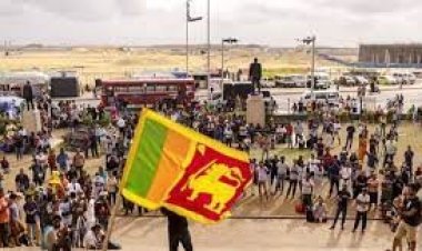 এবার শ্রীলঙ্কার নতুন প্রেসিডেন্টকে হটাতে বিক্ষোভ