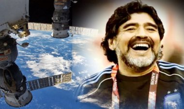 এবার ম্যারাডোনাকে সম্মান জানানো হবে মহাকাশে