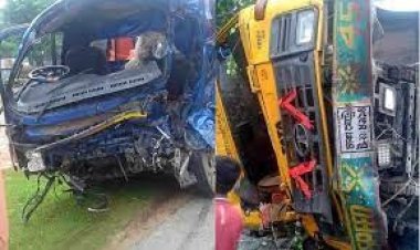 বিজয়নগরে ট্রাক-ট্রলির মুখোমুখি সংঘর্ষে  নিহত ২