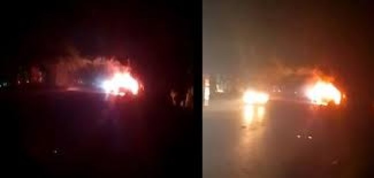 ১৪ কলেজছাত্র নিয়ে কক্সবাজার যাওয়ার পথে পুড়ে গেল মাইক্রোবাস