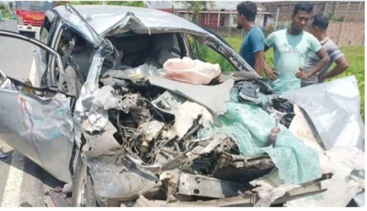 বগুড়ায় পিকআপ-প্রাইভেট কারের সংঘর্ষে নিহত ৮