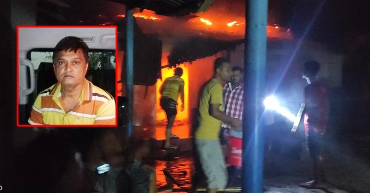 ফেসবুকে বিতর্কিত মন্তব্য : নড়াইলে ভাঙচুর-অগ্নিসংযোগ, আটক ১