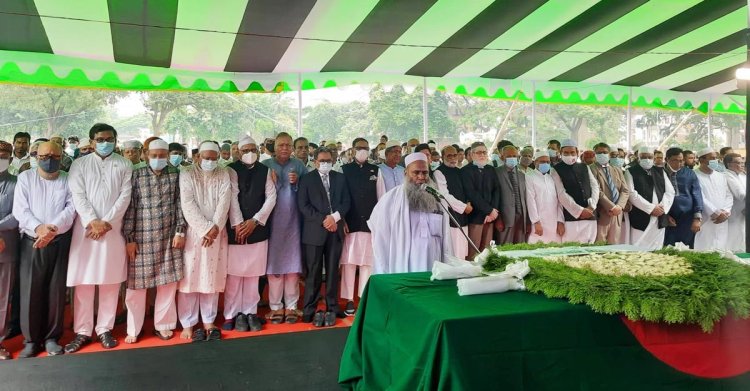 সুপ্রিম কোর্ট প্রাঙ্গনে ফজলে রাব্বী মিয়ার জানাজা সম্পন্ন