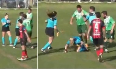 নারী রেফারিকে ঘুষি মেরে আজীবন নিষিদ্ধ আর্জেন্টাইন ফুটবলার