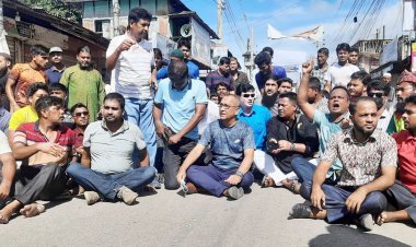 খণ্ড খণ্ড মিছিলে ভোলায় বিএনপির হরতাল পালিত