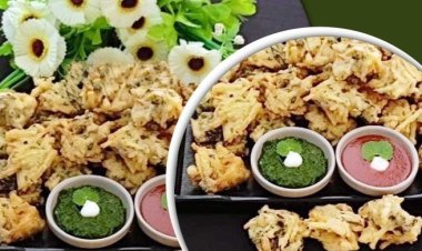 থানকুনি পাতার বড়ার রেসিপি