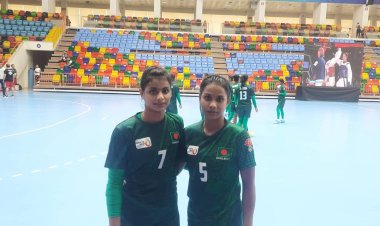 হ্যান্ডবলে ২ বোন