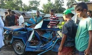 ময়মনসিংহে বাসচাপায় অটোরিকশার দুই যাত্রী নিহত