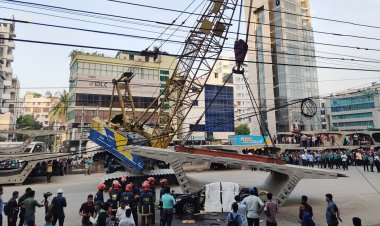 উত্তরায় গার্ডার দুর্ঘটনা : ক্রেনচালকসহ ৯ জন গ্রেপ্তার