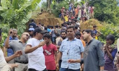 চা বাগানের টিলা ধসে ৪ নারী শ্রমিকের মৃত্যু