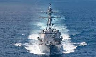  উত্তেজনার মধ্যেই তাইওয়ান প্রণালীতে মার্কিন যুদ্ধজাহাজ