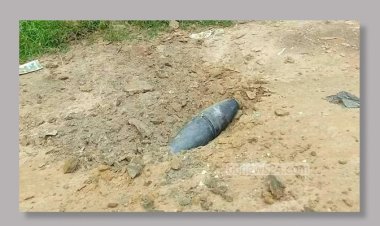 মিয়ানমার থেকে উড়ে এসে বাংলাদেশে পড়ল মর্টার শেল