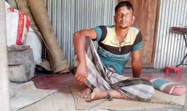 টাকা না দেওয়ায় ৩ দিন যুবককে শিকল দিয়ে বেঁধে রাখলেন পাওনাদার