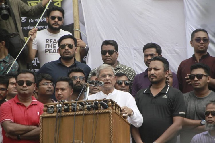 বর্তমান সরকার দানবে পরিণত হয়েছে: মির্জা ফখরুল