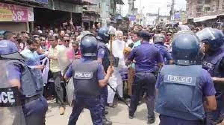 ভোলায় পুলিশ-বিএনপি সংঘর্ষের ঘটনায় ছাত্রদল নেতা গ্রেফতার