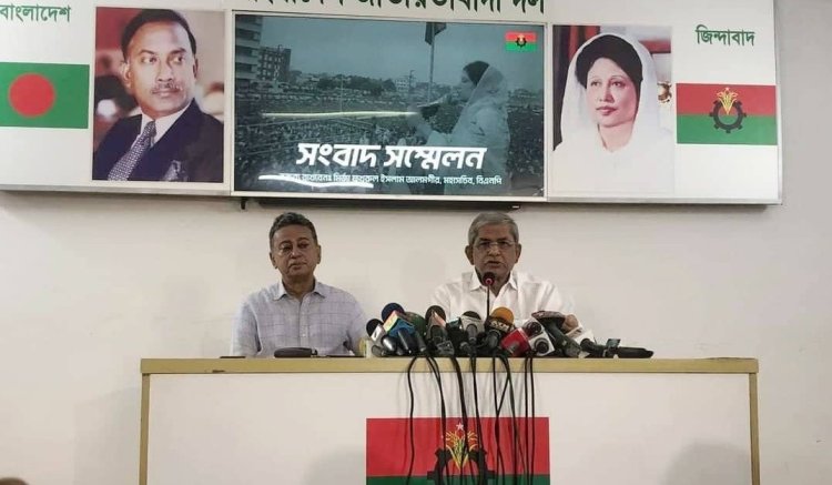 রোহিঙ্গা সমস্যা সমাধানে সরকারের ব্যর্থতায় মহা-সংকটের সৃষ্টি করেছে: মির্জা ফখরুল
