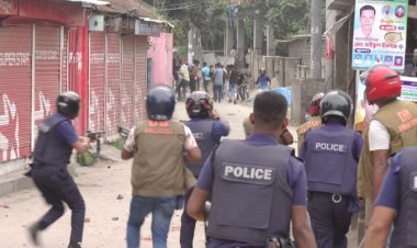  সিরাজগঞ্জে পুলিশ-বিএনপি সংঘর্ষ, আহত ১৫