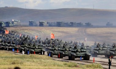 রাশিয়ার সঙ্গে সামরিক মহড়ায় ভারত-চীন, উদ্বেগে যুক্তরাষ্ট্র