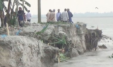 কুড়িগ্রামে তিস্তার ভাঙনে নিঃস্ব ৩ গ্রামের মানুষ