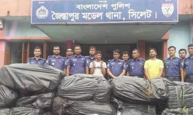 বালুভর্তি ট্রাকে ভারতীয় প্রসাধনী পাচার, আটক ১