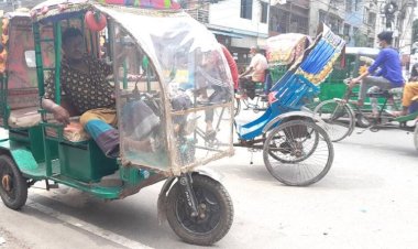 রাজধানীতে বেড়েছে ব্যাটারিচালিত রিকশা, বেড়েছে ভোগান্তিও