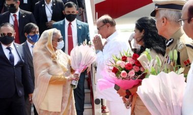 আজমীর শরীফ দরগাহ পরিদর্শনে জয়পুরে শেখ হাসিনা