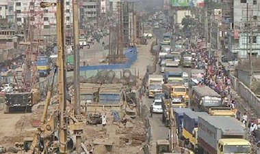 ঢাকা-গাজীপুর বিআরটি : ১০ বছরেও শেষ হলো না কাজ, মেয়াদ বাড়ছে আরও এক বছর