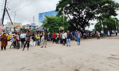 সিলেটে পরিবহন ধর্মঘট চলছে