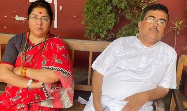  মমতাবিরোধী বিক্ষোভ করতে গিয়ে আটক শুভেন্দু-লকেট