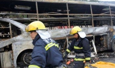  চীনে ভয়াবহ বাস দুর্ঘটনা, নিহত ২৭