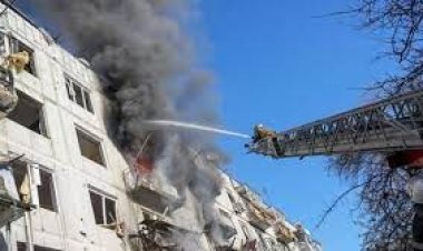 খারকিভের আবাসিক ভবনে বিস্ফোরণ, বহু হতাহতের শঙ্কা