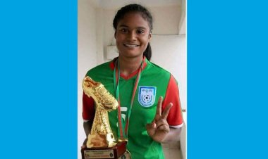 সুইডিশ ক্লাবের ডাক পেলেন সাফ জয়ী আঁখি খাতুন