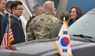  দক্ষিণ কোরিয়া সফরে কমলা হ্যারিস