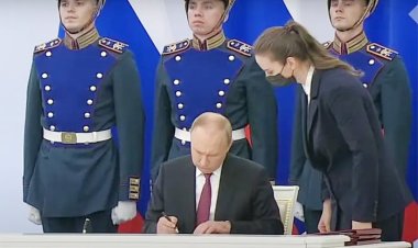 ইউক্রেনের ৪ অঞ্চলকে রাশিয়ার অংশ হিসেবে ঘোষণা করলেন পুতিন